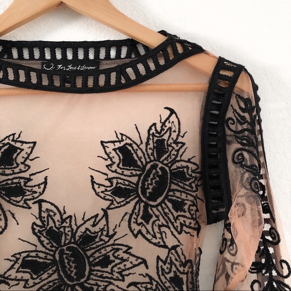 For Love & Lemons Desert Nights Crop Top - Picture 7 of 10